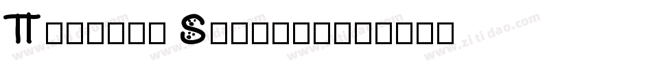Tombats Smilies字体转换
